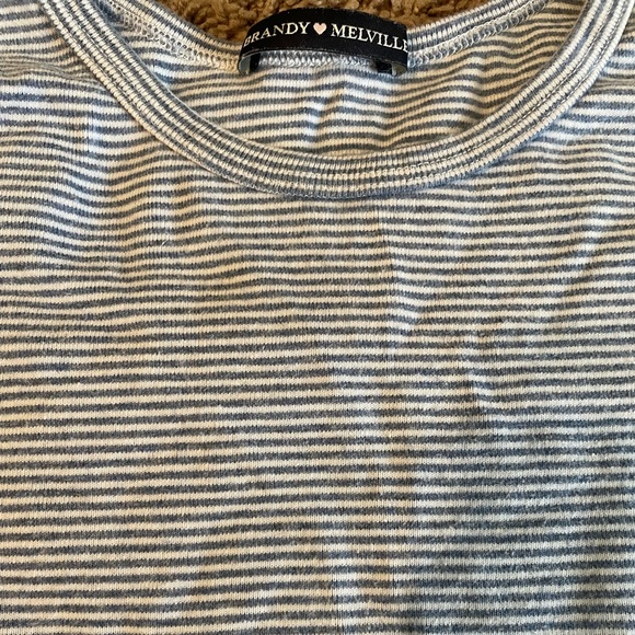 Brandy Melville Babydoll Tee - Picture 2 of 3